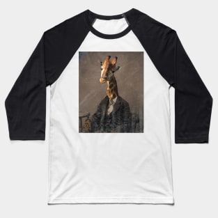 Giraffe of Distinguish Baseball T-Shirt